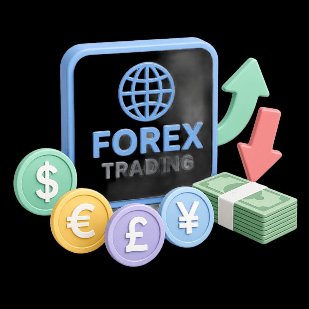 Forex trading illustration
